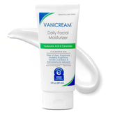 Vanicream Daily Facial Moisturizer With Ceramides and Hyaluronic Acid - Formulated Without Common Irritants for Those with Sensitive Skin, 3 fl oz (Pack of 12)