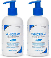 Vanicream Liquid Cleanser - 8 fl oz – Unscented, Gluten-Free Formula for Sensitive Skin (Pack of 2)