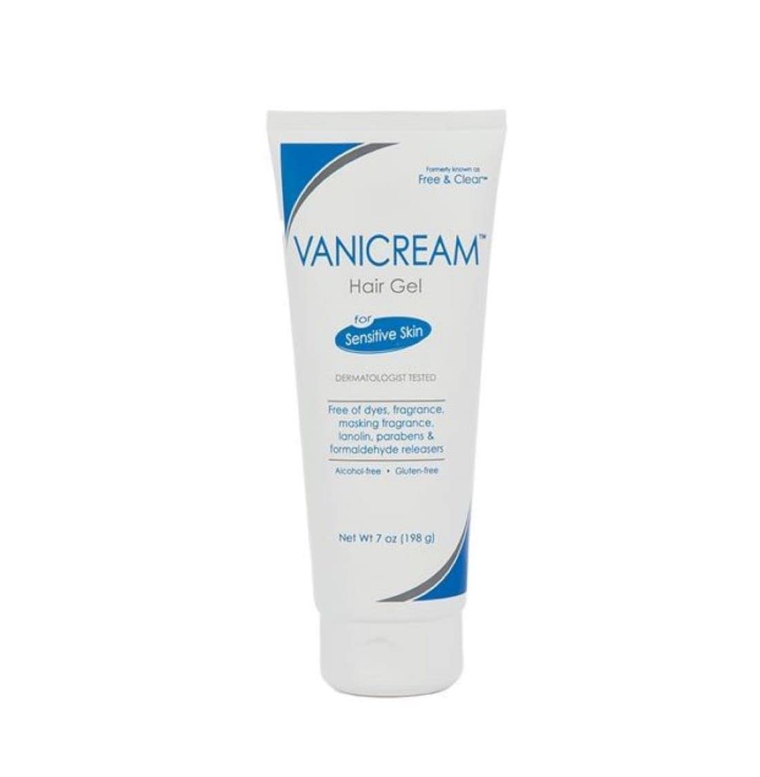 Vanicream Hair Styling Gel,Fragrance and Gluten Free,For Sensitive Skin,Unscented,7 Oz,Packaging May Vary,(Pack of 12)