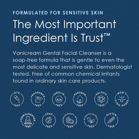 Vanicream Moisturizing Skin Cream for Sensitive Skin, Soothes Red, Irritated, Cracked or Itchy Skin, Dye Free, Fragrance Free, Preservative Free, Dermatologist Tested, 2 Ounce (Pack of 1)