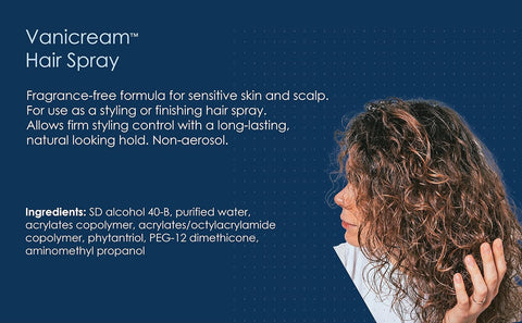 Vanicream Firm Hold Hairspray, Fragrance and Gluten Free, For Sensitive Skin, 8 Ounce, Packaging May Vary (Pack of 2)